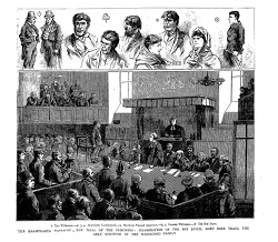'Examination of the Boy Joyce', The Graphic (London), 2 December 1882. Image courtesy of the National Library of Ireland.