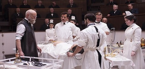 The Knick Season 1 Episode 1 'Method and Madness', Wikimedia Commons: https://commons.wikimedia.org/wiki/File:The-knick.jpg