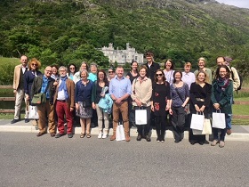 H-WRBI delegates visiting Kylemore Abbey, 9 June 2018