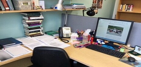 "Busy Season": Dr McShane's office in NUIG