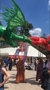 Smoke-breathing dragons! Courtesy of Dr Mary Boyle