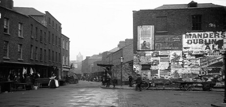 Robert French, Patrick Street, Dublin, Lawrence Photo Collection, National Library of Ireland Flickr, LROY05933. 