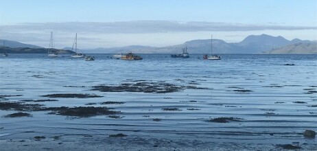 Serenity of Skye: The Ardvasar Bay, courtesy of Dr. Maxim Fomin. 