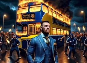 AI-generated image of McGregor at the Dublin riots was utilised by far-right figures to foment discontent in Ireland.