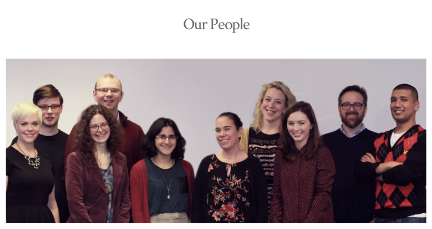 Some participants in the project.